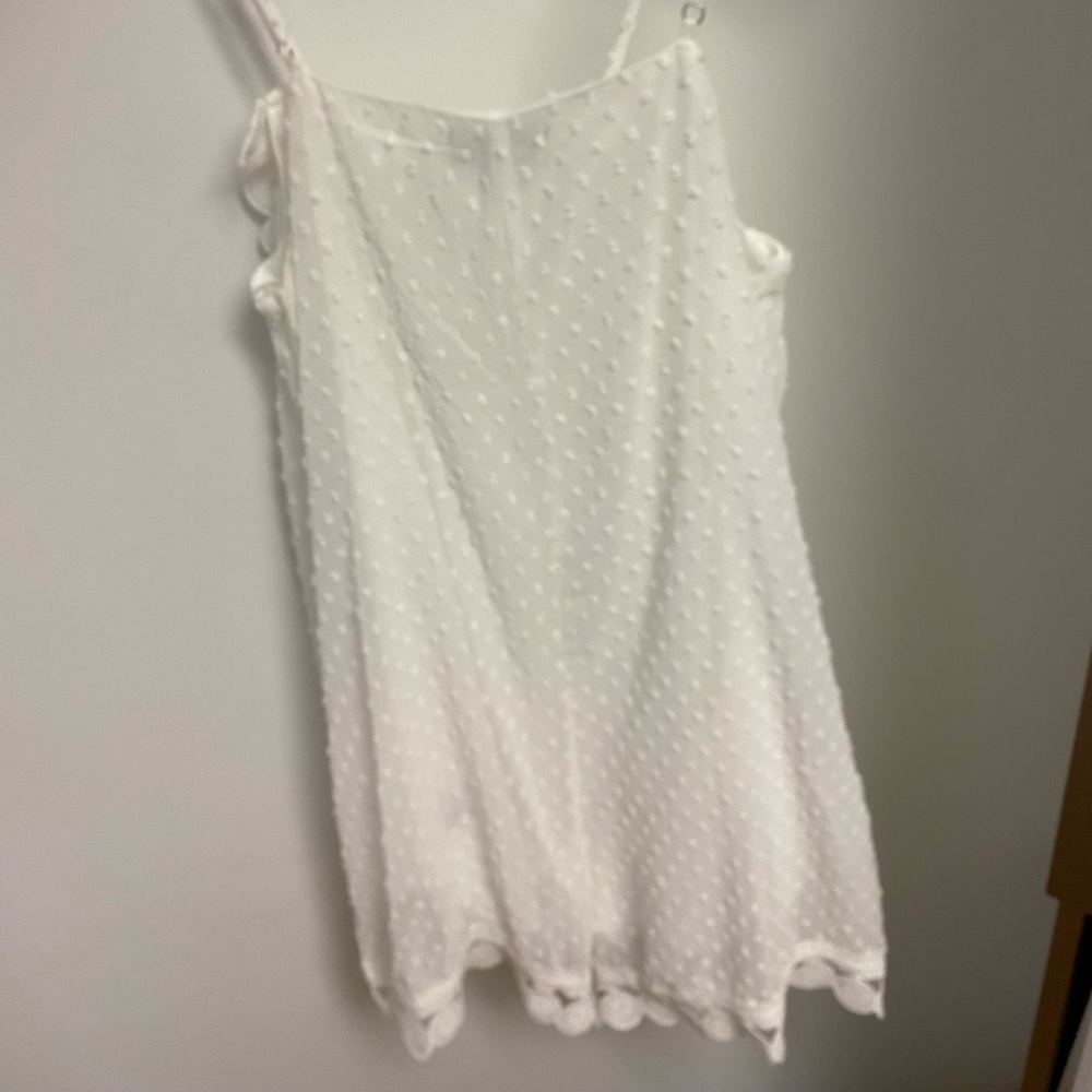NWT Women’s White Swiss dot size S - Picture 7 of 13